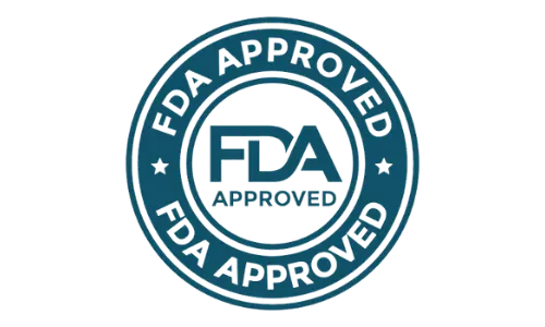 FDA-registered facility badge