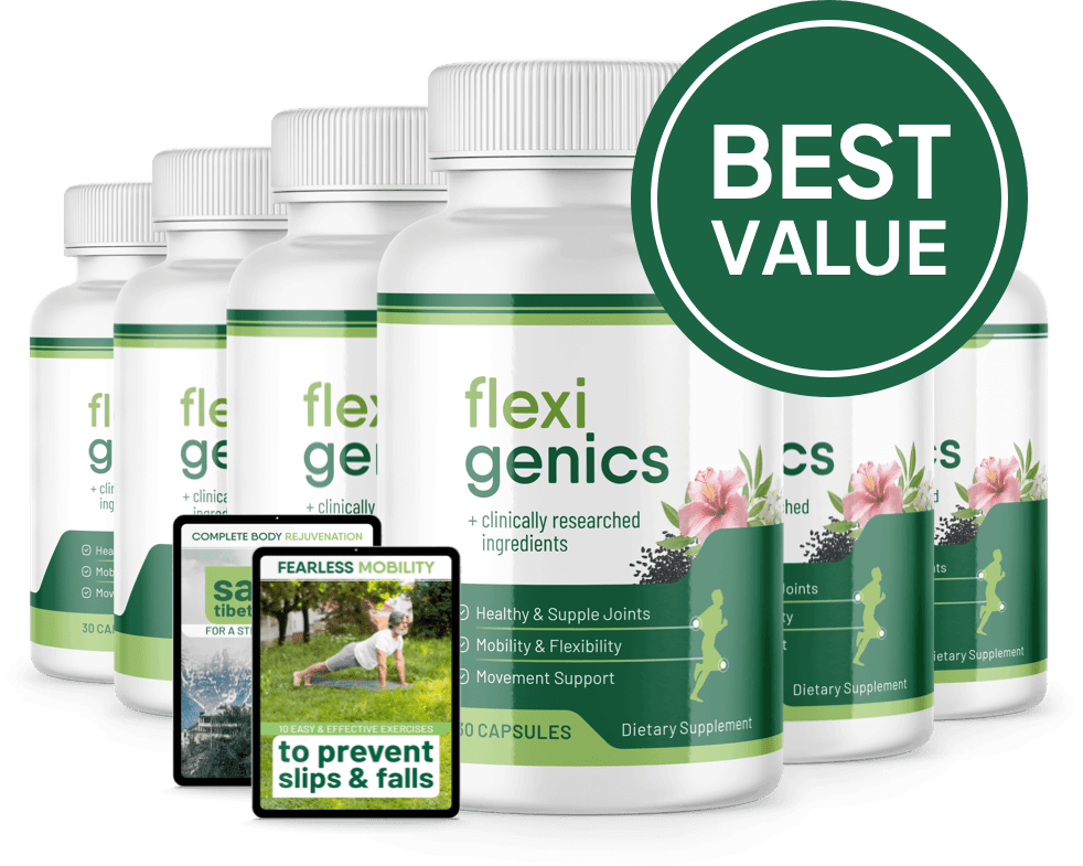 FlexiGenics 6-bottle value pack